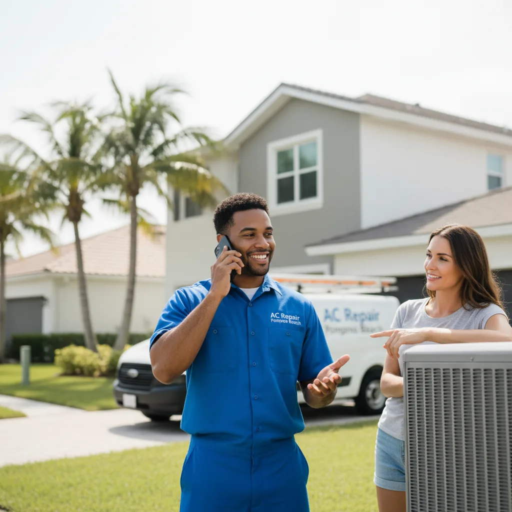 AC Repair Pompano Beach customer support in Planada